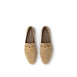  Giày Nữ Louis Vuitton LV Capri Loafers 'Beige' 