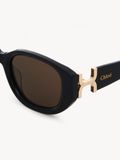  Kính Chloe Marcie Sunglasses 'Brown' 