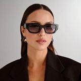  Kính Nữ Gucci Panthos Sunglasses 'Black' 