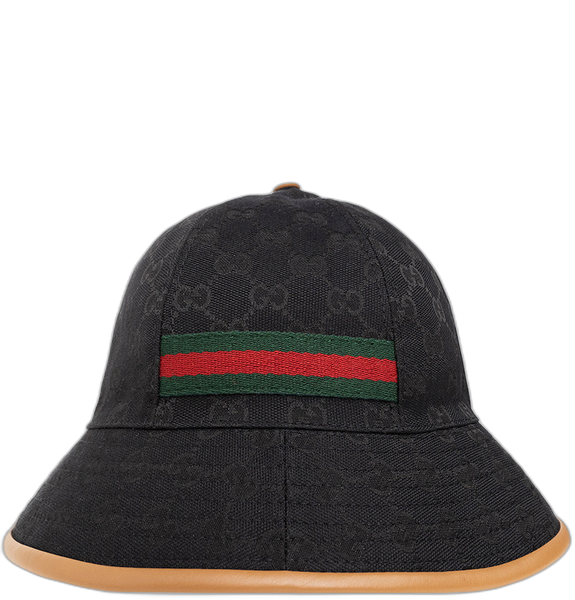  Mũ Gucci Bucket Hat With Logo 'Black' 