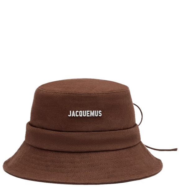  Mũ Jacquemus Gadjo Bucket Hat 'Brown' 