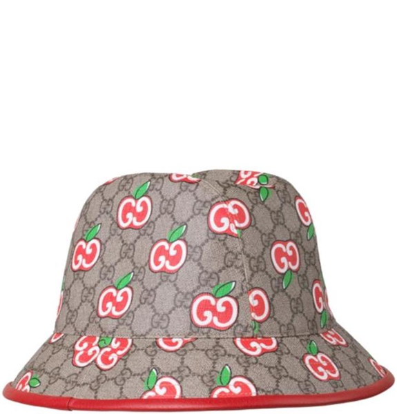  Mũ Nữ Gucci Bucket Hat GC 'Red Apple' 