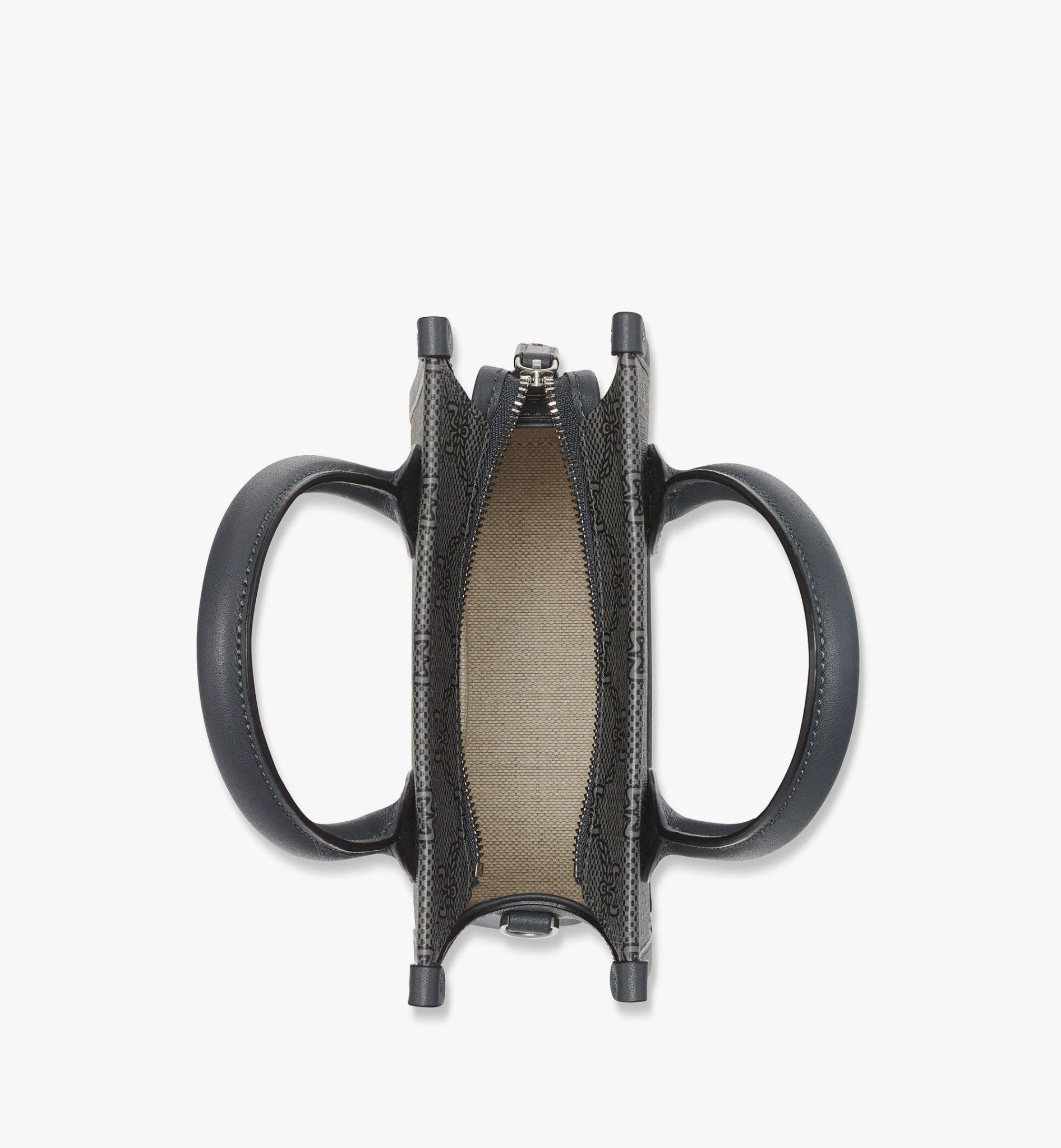  Túi MCM Himmel Tote In Lauretos 'Grey' 