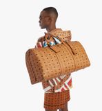  Túi MCM Ottomar Weekender Bag 'Cognac' 