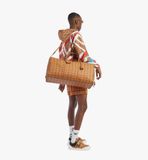  Túi MCM Ottomar Weekender Bag 'Cognac' 