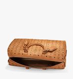  Túi MCM Ottomar Weekender Bag 'Cognac' 