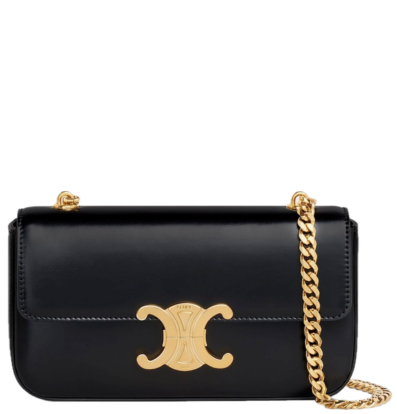  Túi Nữ Celine Chain Shoulder Bag 'Black' 