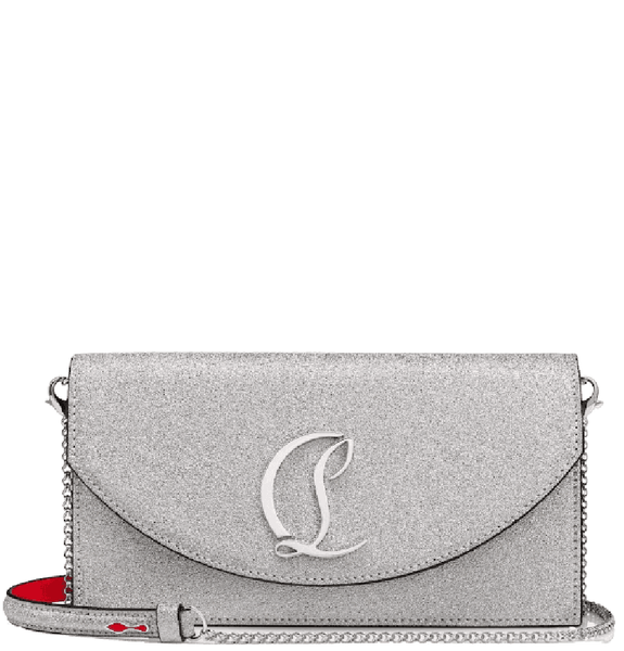  Túi Nữ Christian Louboutin Loubi54 'Silver' 