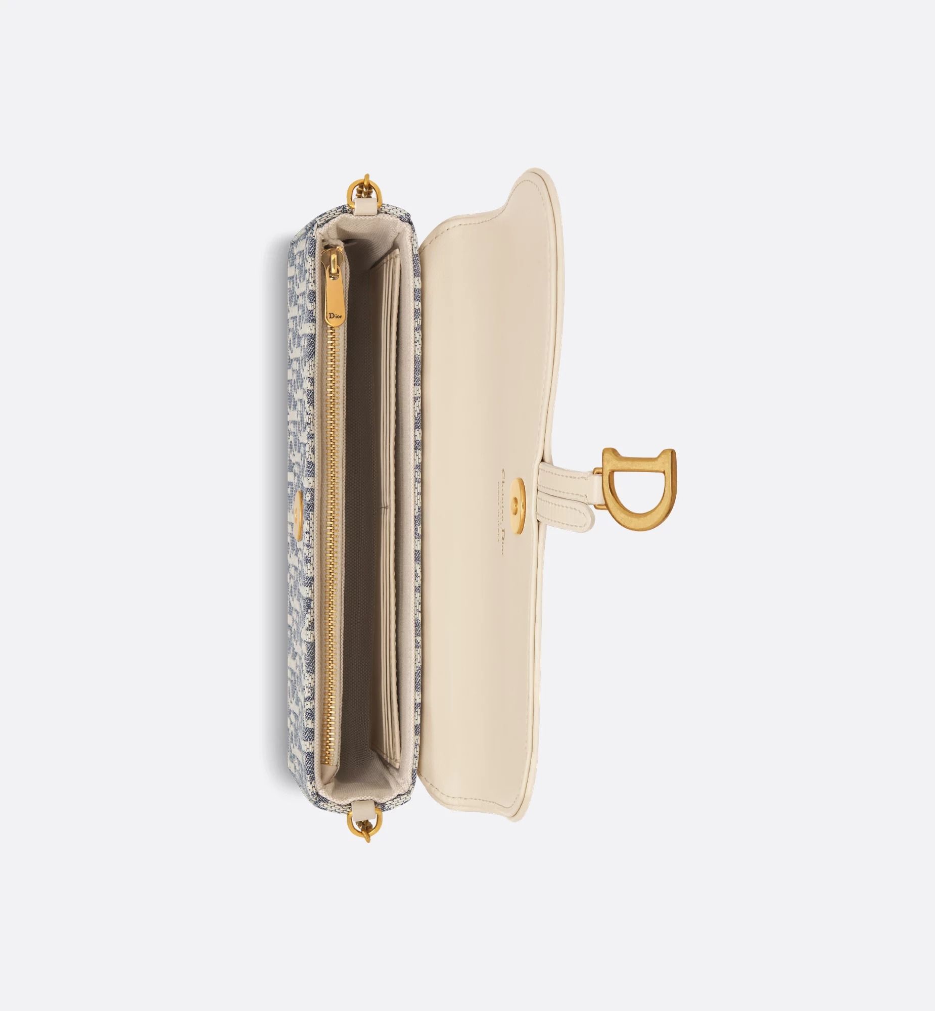 新品未使用 Dior Túi Nữ Dior Medium Saddle Pouch 'Blue' S5907CDFD-M925 – LUXITY