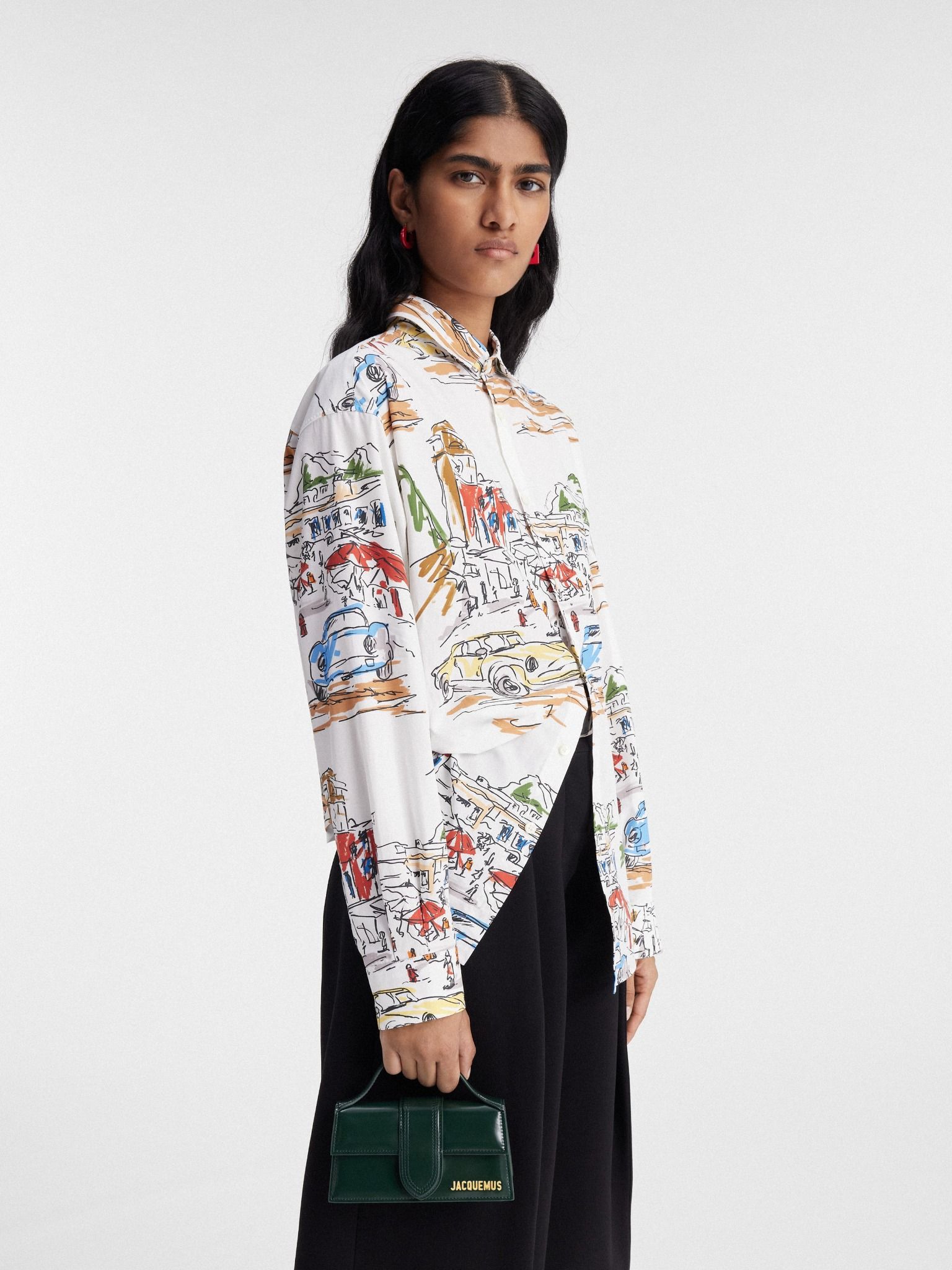  Túi Nữ Jacquemus The Bambino 'Green' 