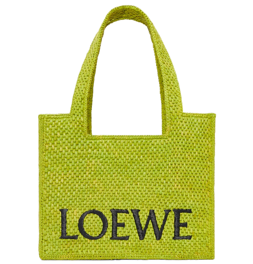  Túi Nữ Loewe Medium Font Tote 'Meadow Green' 