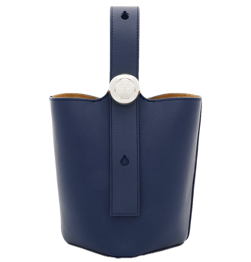  Túi Nữ Loewe Mini Pebble Bucket 'Abyss Blue' 