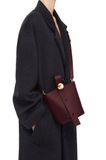  Túi Nữ Loewe Mini Pebble Bucket 'Burgundy' 