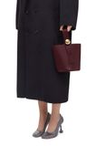  Túi Nữ Loewe Mini Pebble Bucket 'Burgundy' 
