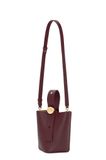  Túi Nữ Loewe Mini Pebble Bucket 'Burgundy' 