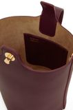  Túi Nữ Loewe Mini Pebble Bucket 'Burgundy' 