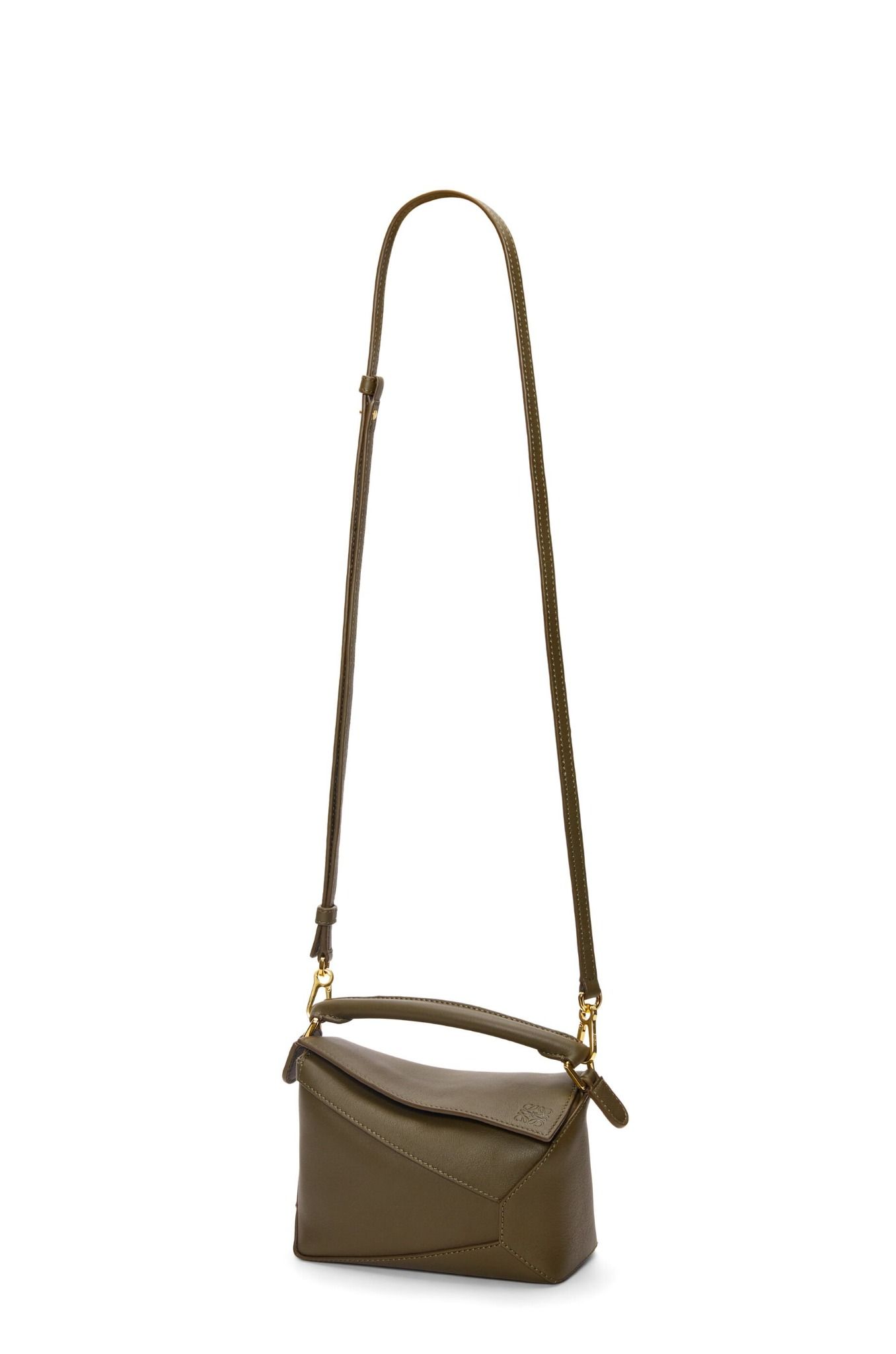  Túi Nữ Loewe Mini Puzzle Bag 'Khaki Green' 