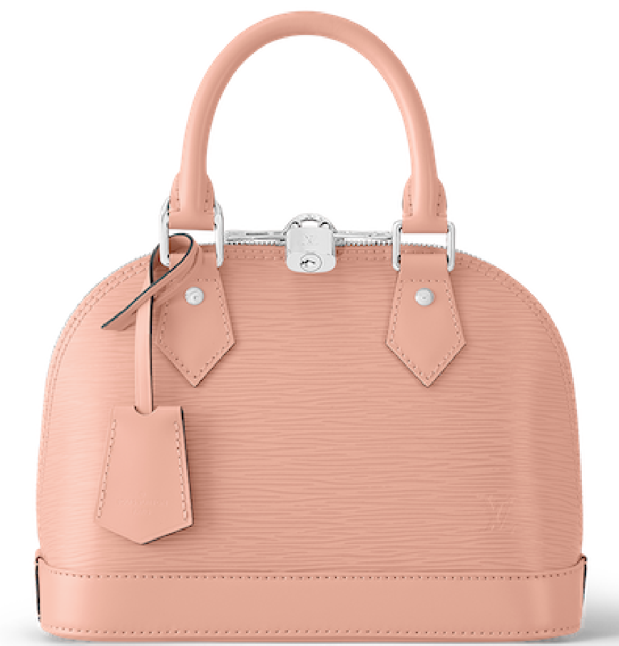 Louis Vuitton Alma BB Rose Trianon Pink