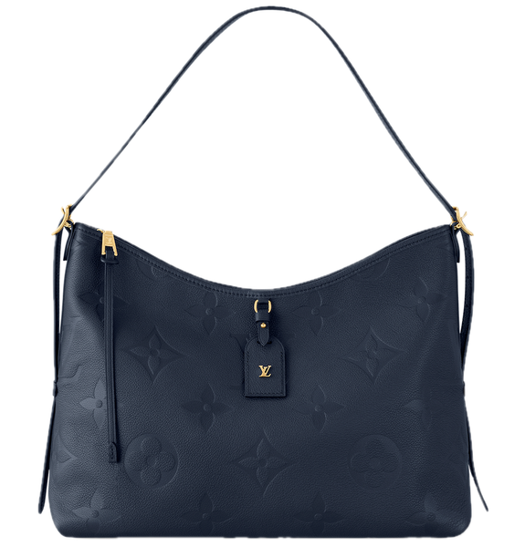  Túi Nữ Louis Vuitton CarryAll MM Tote Bag 'Navy' 