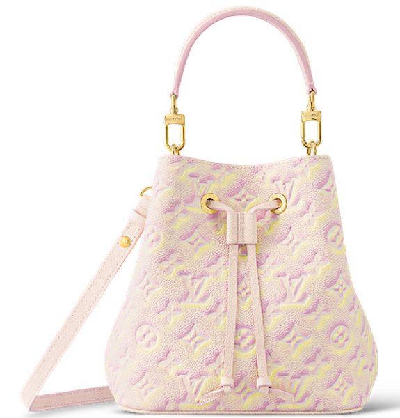  Túi Nữ Louis Vuitton NéoNoé BB Bucket Bag 'Pink' 