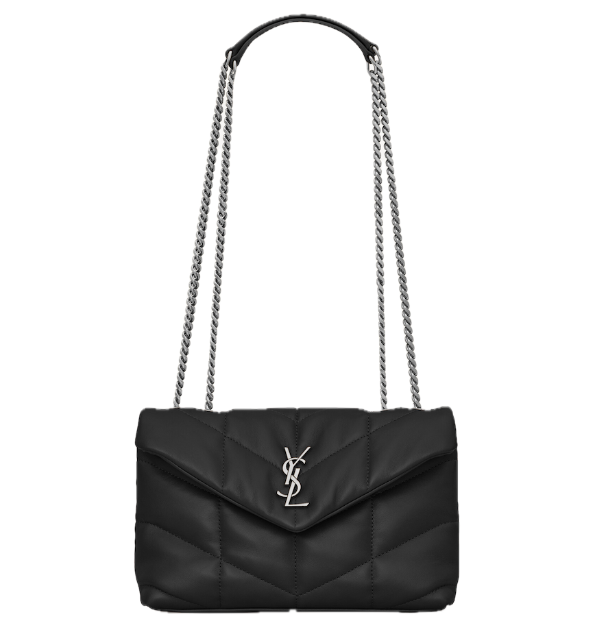  Túi Nữ Saint Laurent Toy Puffer 'Black' 