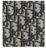  Ví Dior Vertical Bifold Wallet 'Beige' 