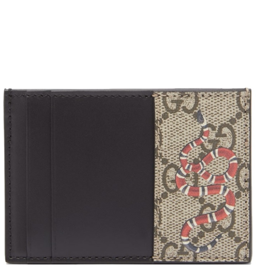  Ví Gucci GG Supreme Card Case 'Beige' 