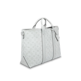  Túi Nam Louis Vuitton Weekend NM Tote Bag 'Optic White' 