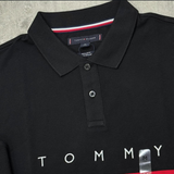  Áo Tommy Hilfiger Regular Fit Chest Logo 'Black' 