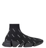  Giày Balenciaga Speed 2.0 Recycled Knit Trainers 'Black' 