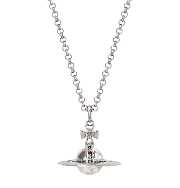 Dây Chuyền Nữ Vivienne Westwood New Small Orb 'Silver' 