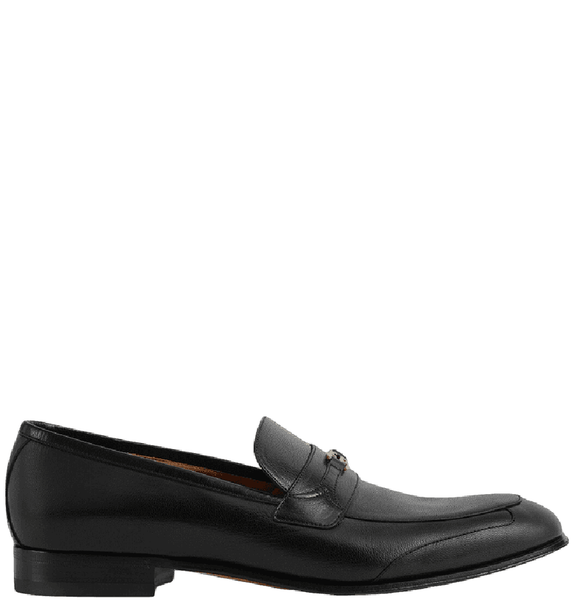  Giày Nam Gucci Loafer Interlocking G Leather 'Black' 