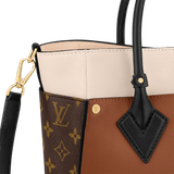  Túi Nữ Louis Vuitton On My Side Tote Chataigne 'Brown Crème Beige' 