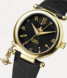  Đồng Hồ Nam Vivienne Westwood Orb Heart 'Black' 