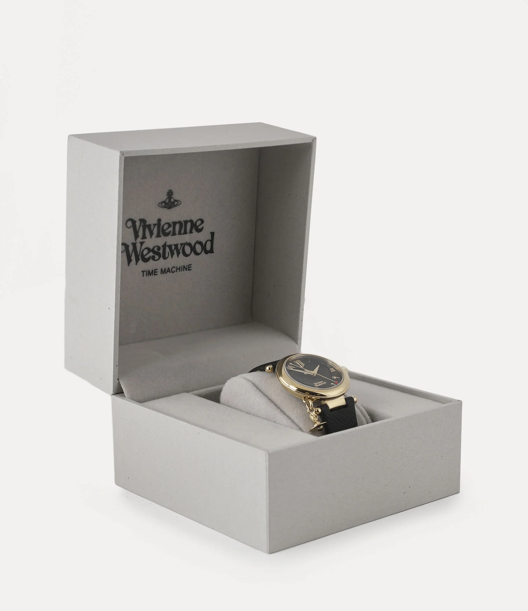  Đồng Hồ Nam Vivienne Westwood Orb Heart 'Black' 