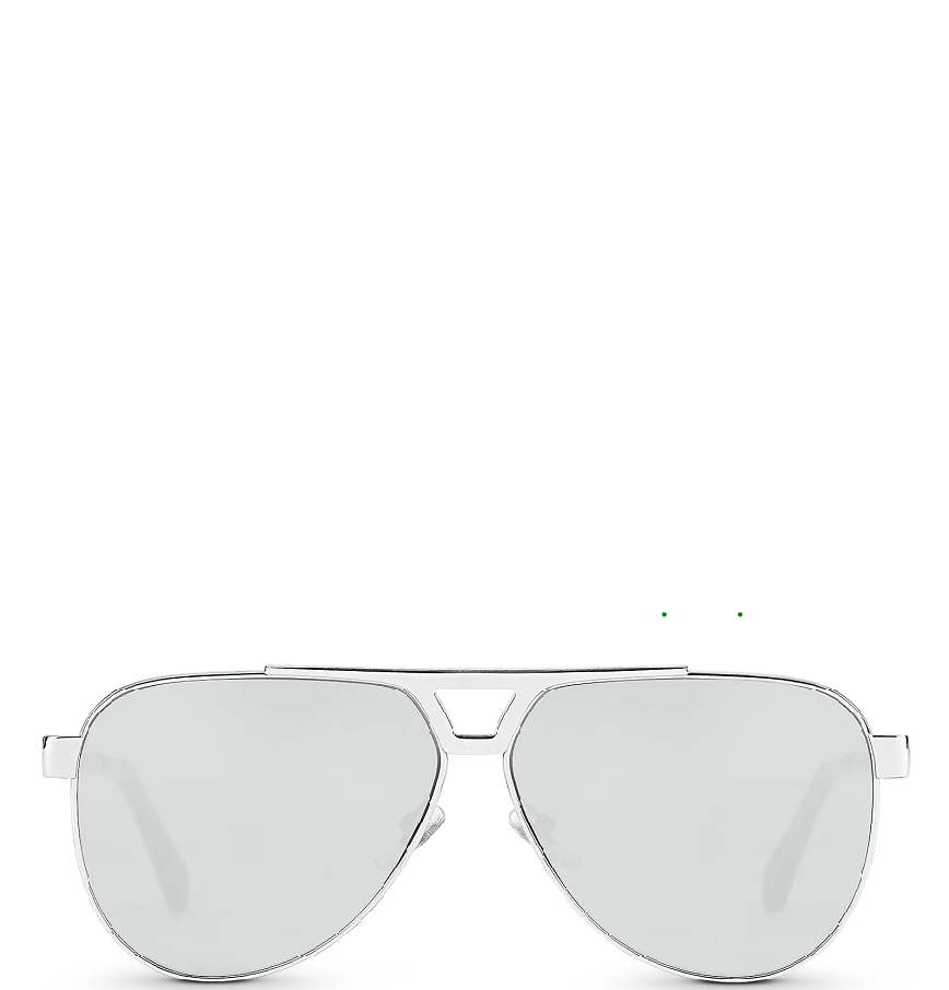  Kính Nam Louis Vuitton 1.1 Evidence Metal Pilot 'Silver' 