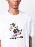  Áo Maison Kitsune Dressed Fox 'White' 