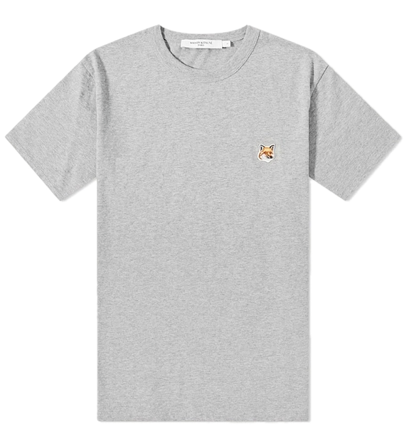  Áo Maison Kitsune Fox Head Patch 'Grey' 