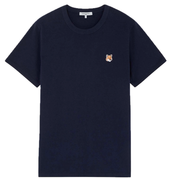  Áo Maison Kitsune Fox Head Patch 'Navy' 