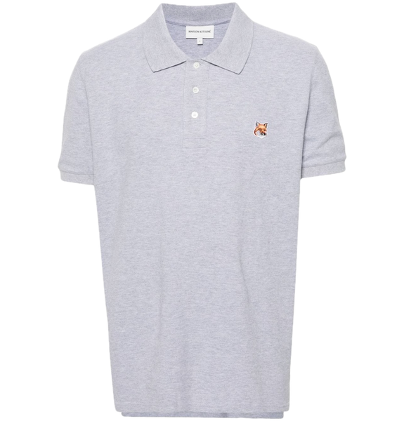  Áo Maison Kitsune Fox Polo Shirt 'Grey' 