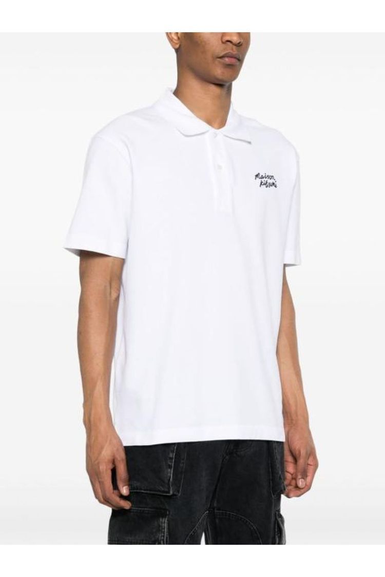  Áo Maison Kitsune Handwriting 'White' 