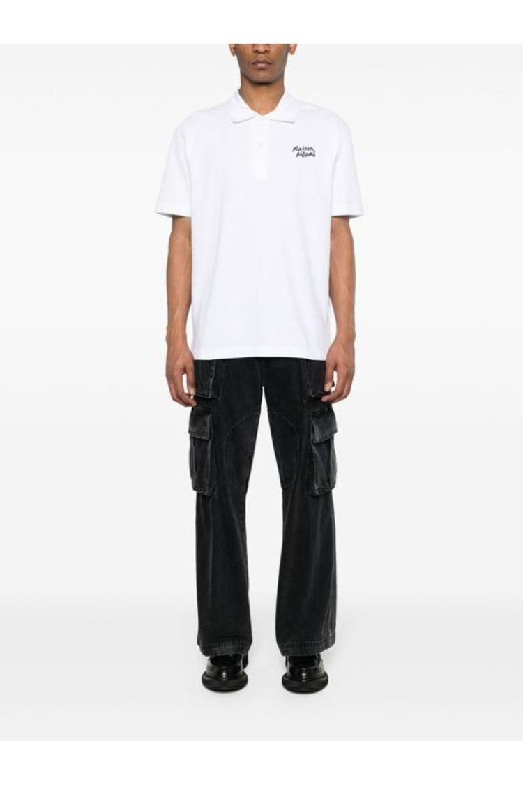  Áo Maison Kitsune Handwriting 'White' 