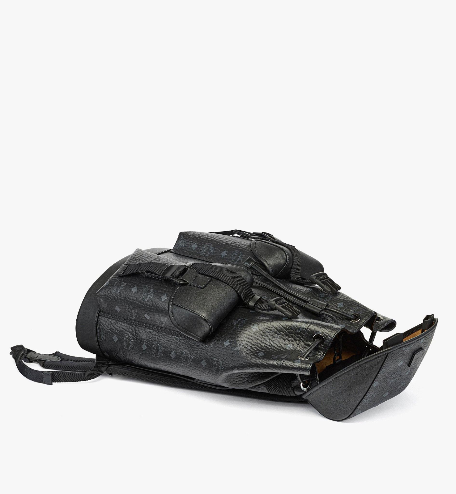  Balo Nam MCM Brandenburg Backpack 'Black' 