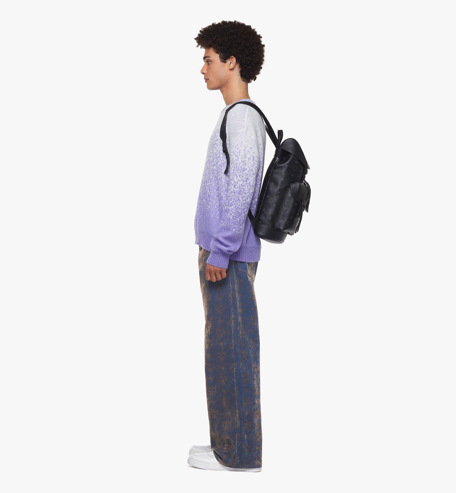  Balo Nam MCM Brandenburg Backpack 'Black' 