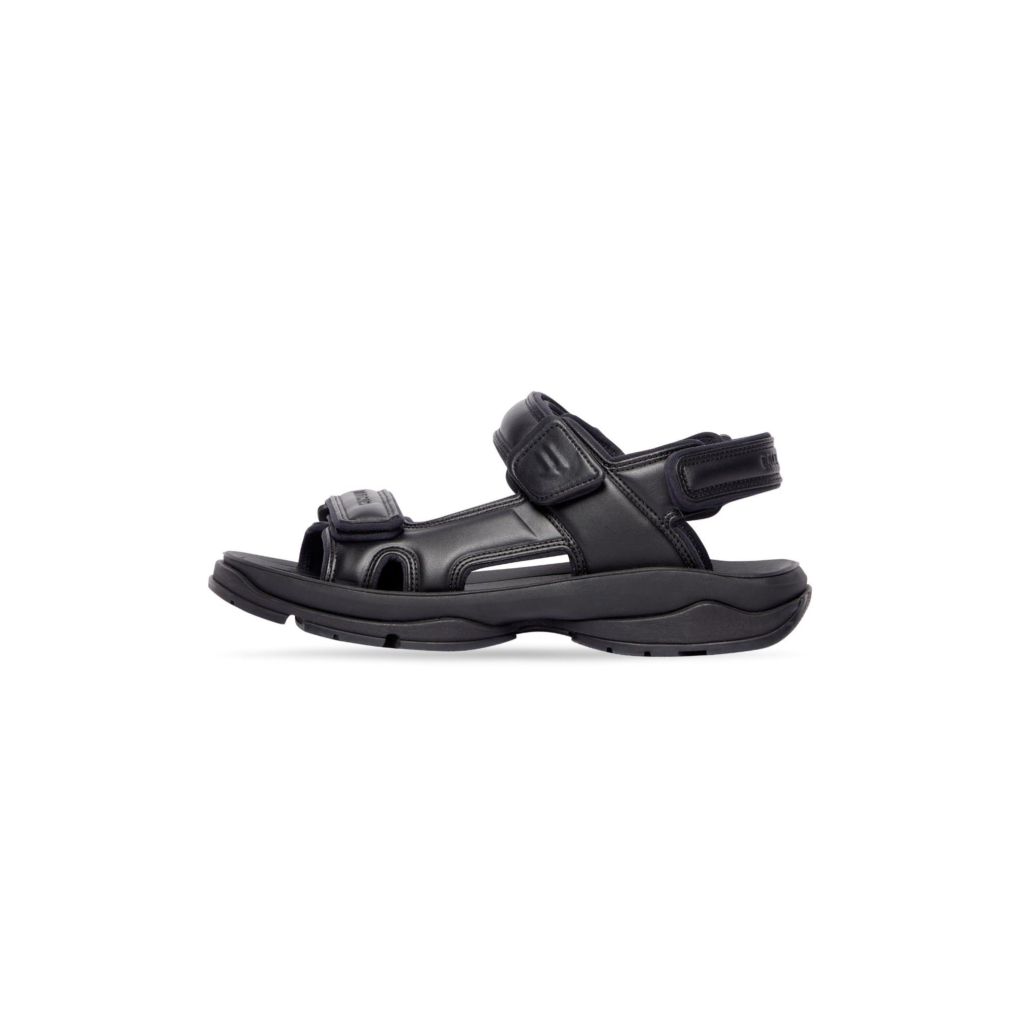  Dép Nữ Balenciaga Tourist Sandal 'Black' 