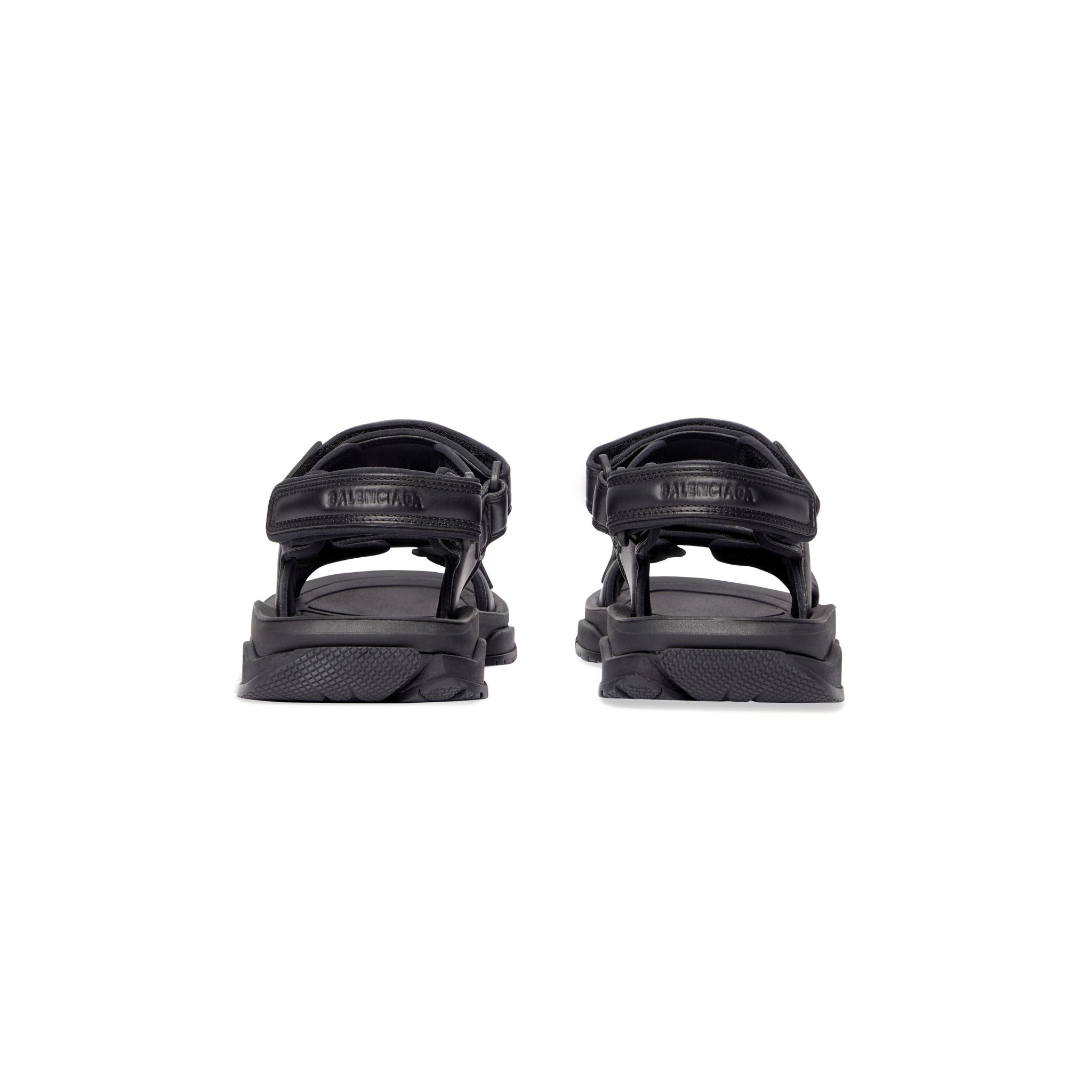  Dép Nữ Balenciaga Tourist Sandal 'Black' 