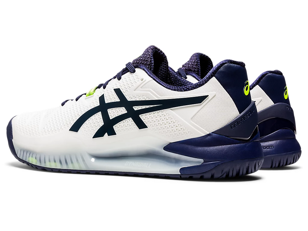  Giày Asics Gel Resolution 8 'White Peacoat' 