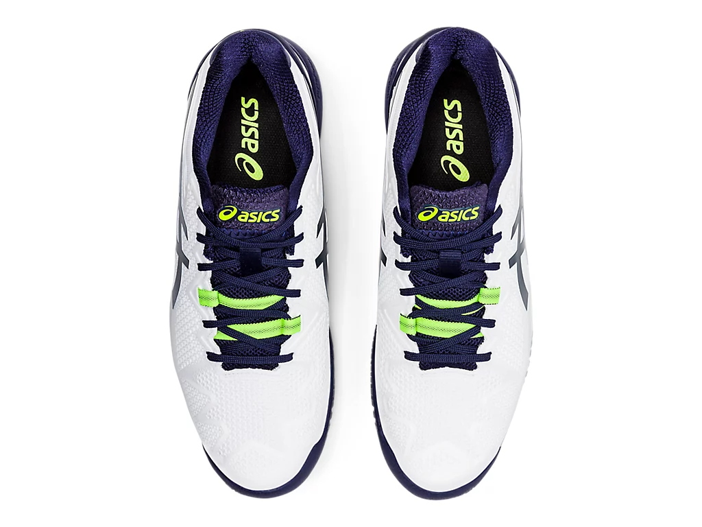 Giày Asics Gel Resolution 8 'White Peacoat' 