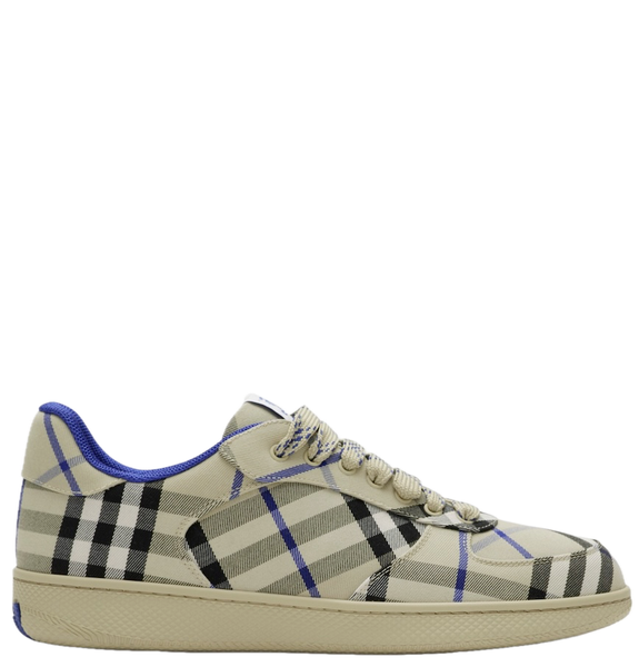  Giày Nam Burberry Check Terrace Sneakers 'Lichen' 