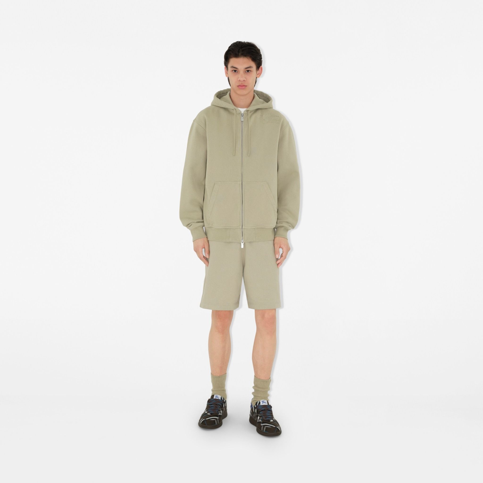  Giày Nam Burberry Check Terrace Sneakers 'Snug' 